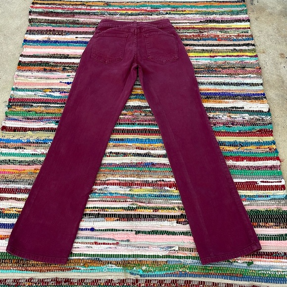 NYDJ Wine Straight Leg Jeans-#1874 - Picture 11 of 12